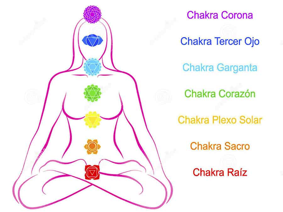 Chakras del cuerpo humano