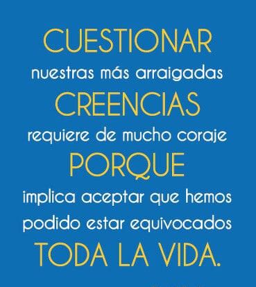 Cuestionar las creencias